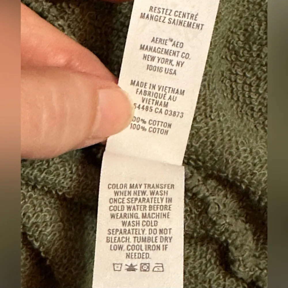 OFFLINE By Aerie Women’s Weekend Fleece Olive Cut Out Sleeveless Small Dress - Image 11