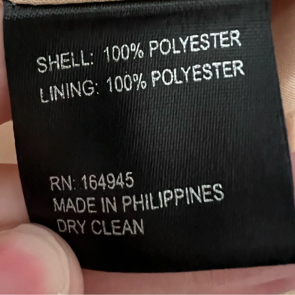 Toccin NY Tie Dye Wrap Front Long Sleeve Shirtdress Leaf Tie Dye Yellow Size 2 - Image 10