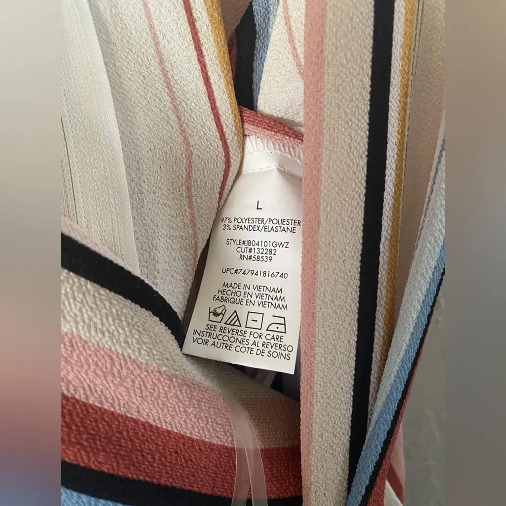 Speechless Multicolor Striped Jumpsuit - Image 6