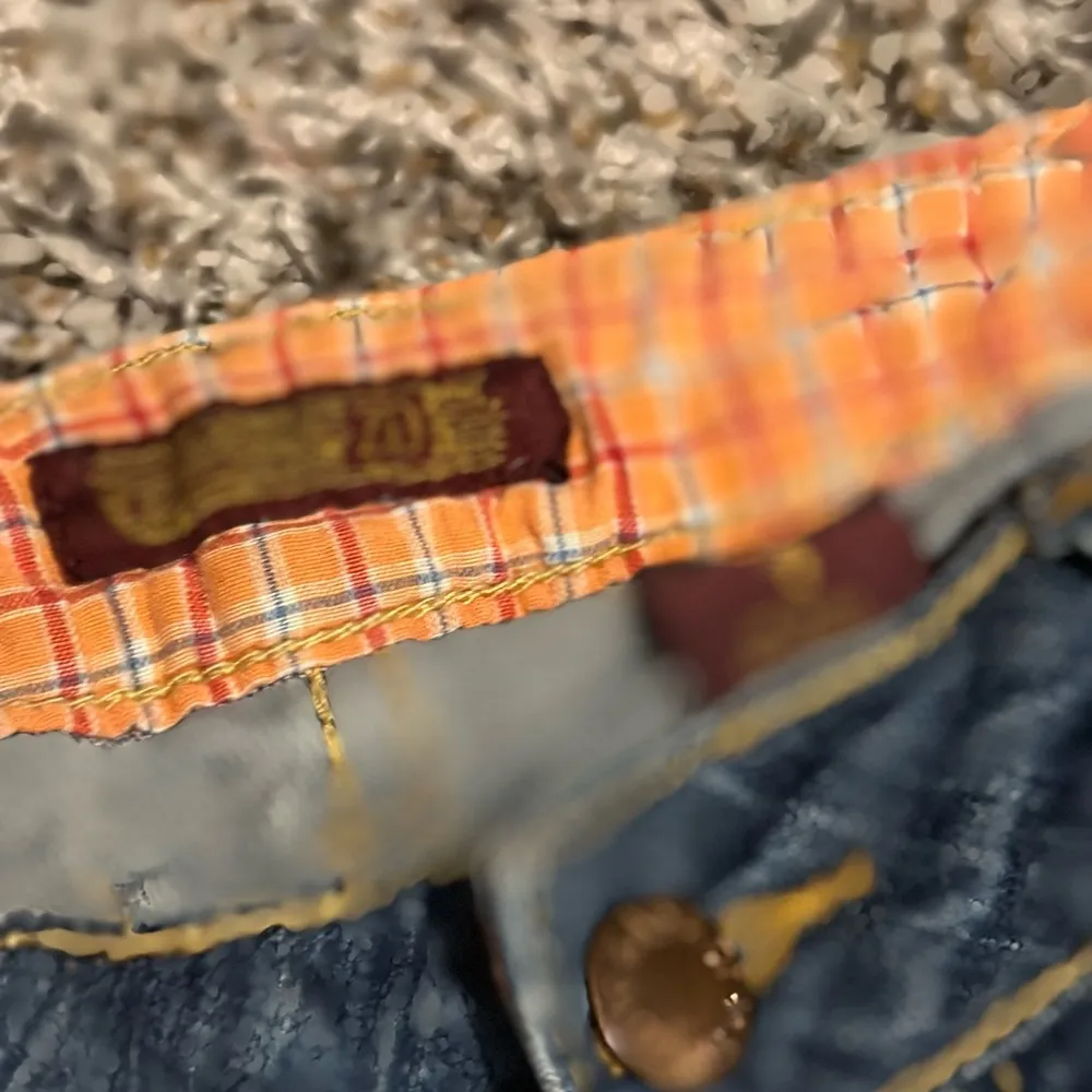 ZD Premium Designer Jean Shorts Size 7 - Image 4