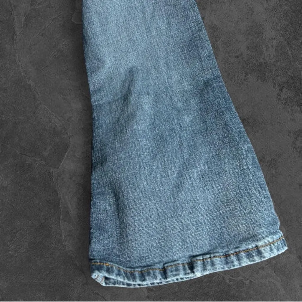 LEI Dark Blue Flare Women's Jeans Size 26 - Image 7
