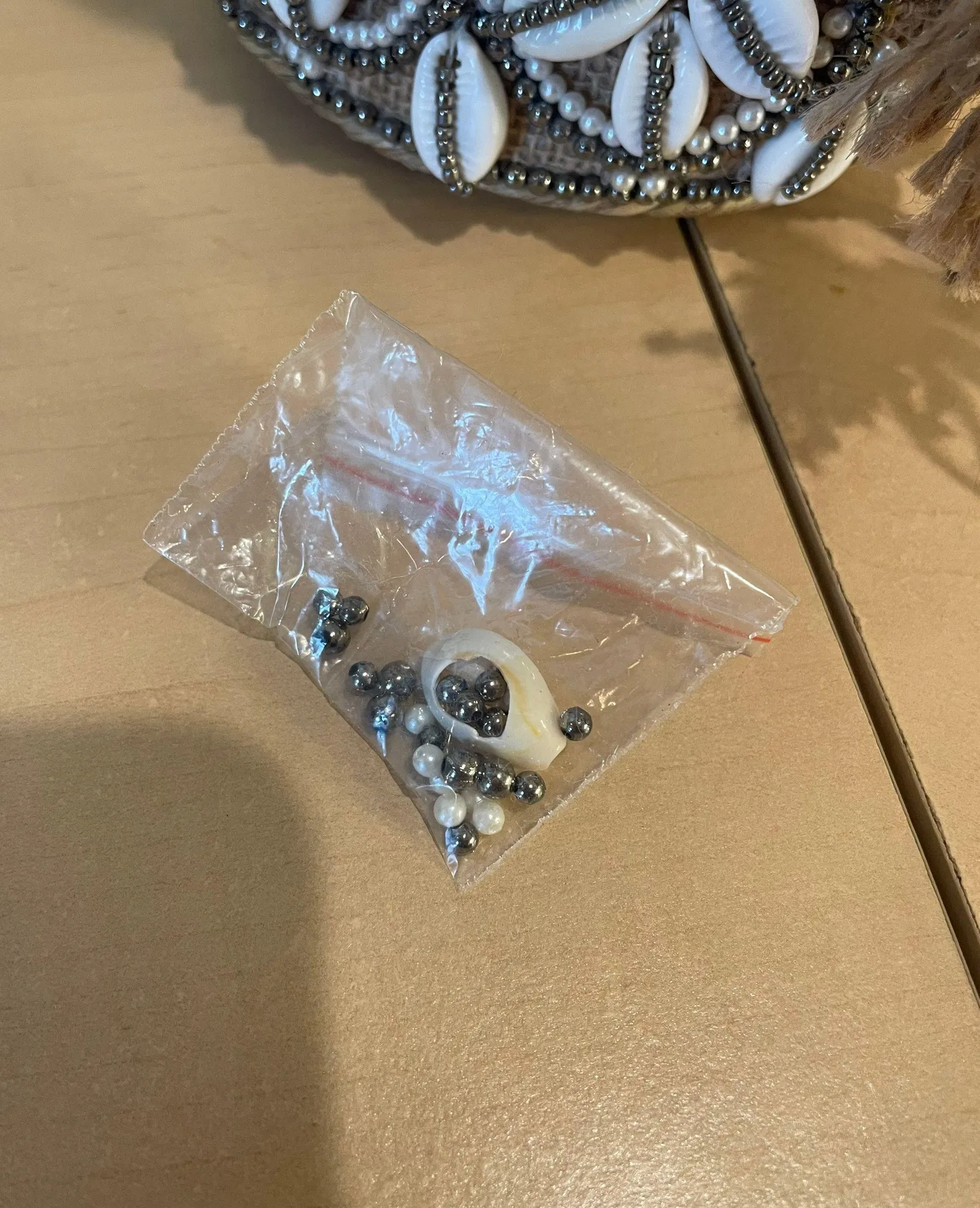 ZARA Beaded Bag - Image 3