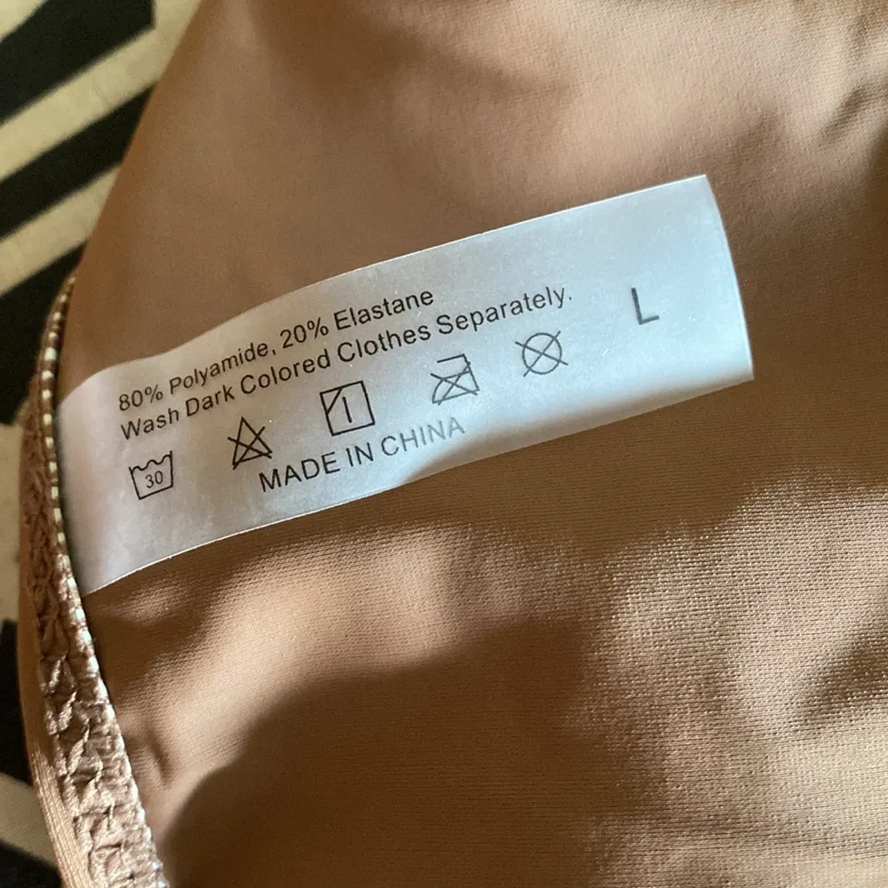 Swimsuit and coverup NWOT Brown Size L - Image 10