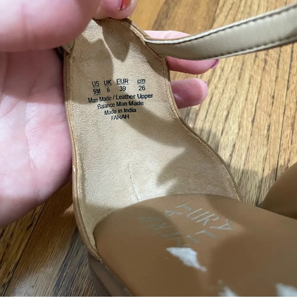 Naturalizer Farah Flower Embellished Sandals Leather Women’s Size 9 NWOT - Image 8