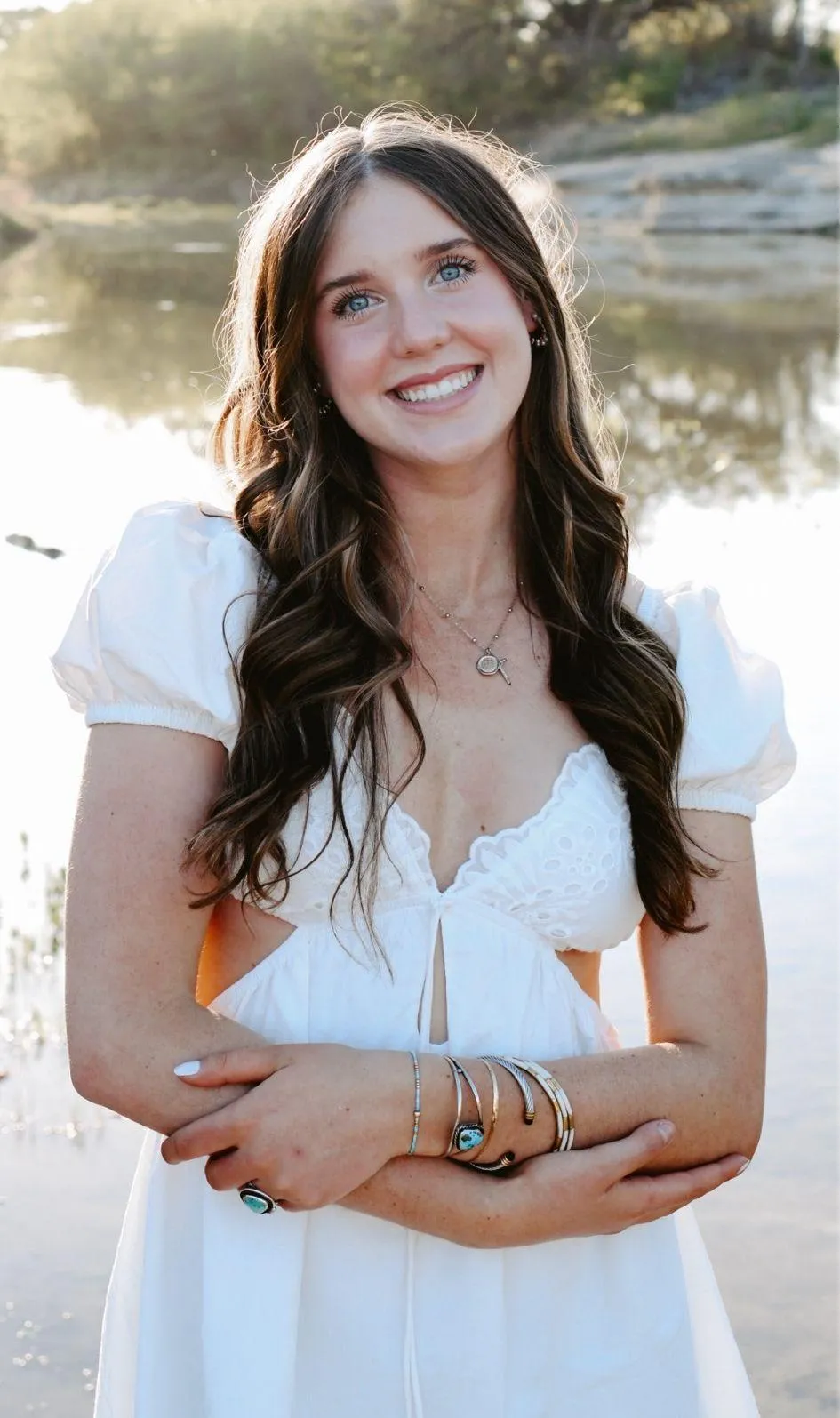 Princess Polly white mini dress - Image 3