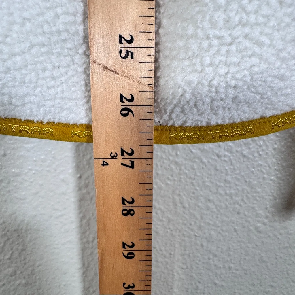 Kari Traa White Pink Fleece Colorblock Full Zip Sweater Womens M Fall Casual Size M - Image 5