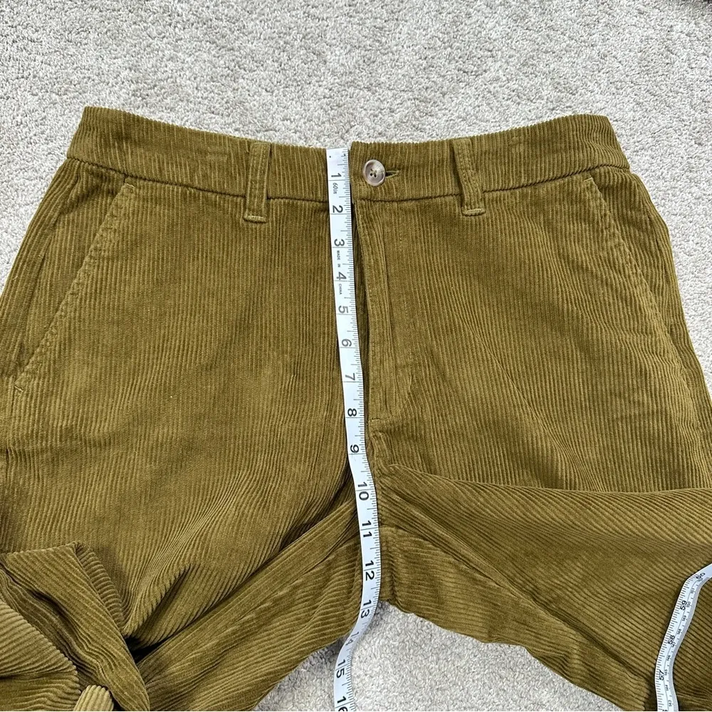 Old Navy Women’s Corduroy High Rise Wide Leg Trouser Pants Boho Satin Moss 10P - Image 14