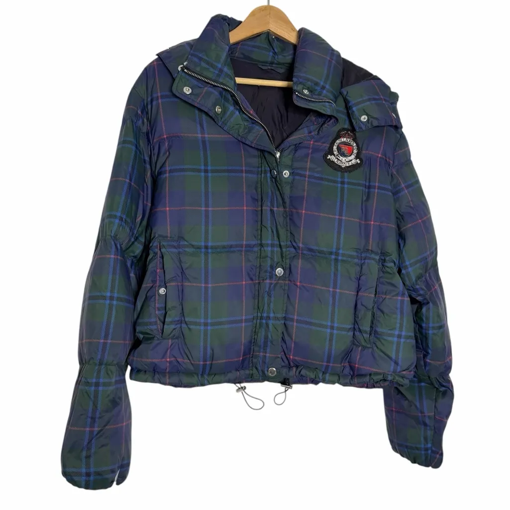 Ralph Lauren Lauren  Plaid Crest Down Jacket - Image 2