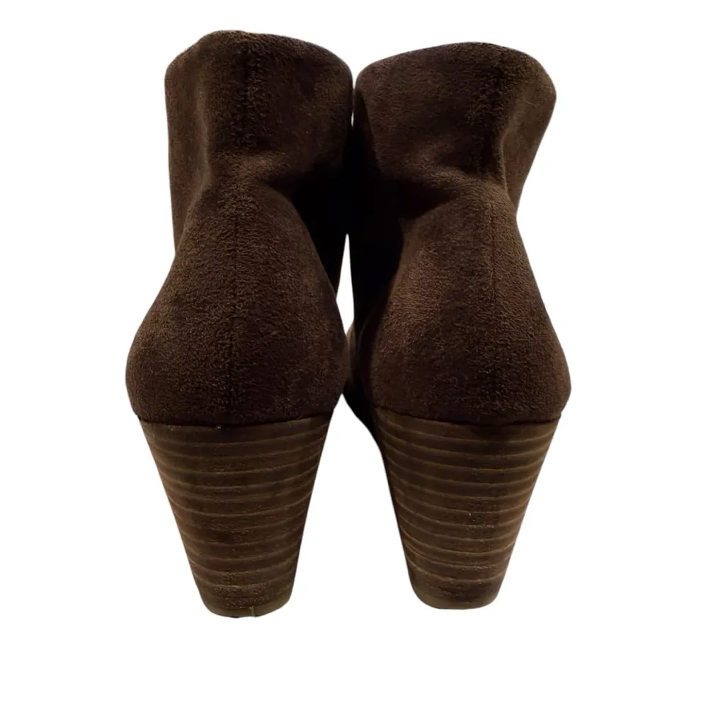 Dr. Scholl's Wedge Ankle Boots, Brown, Size 9 Brown - Image 5