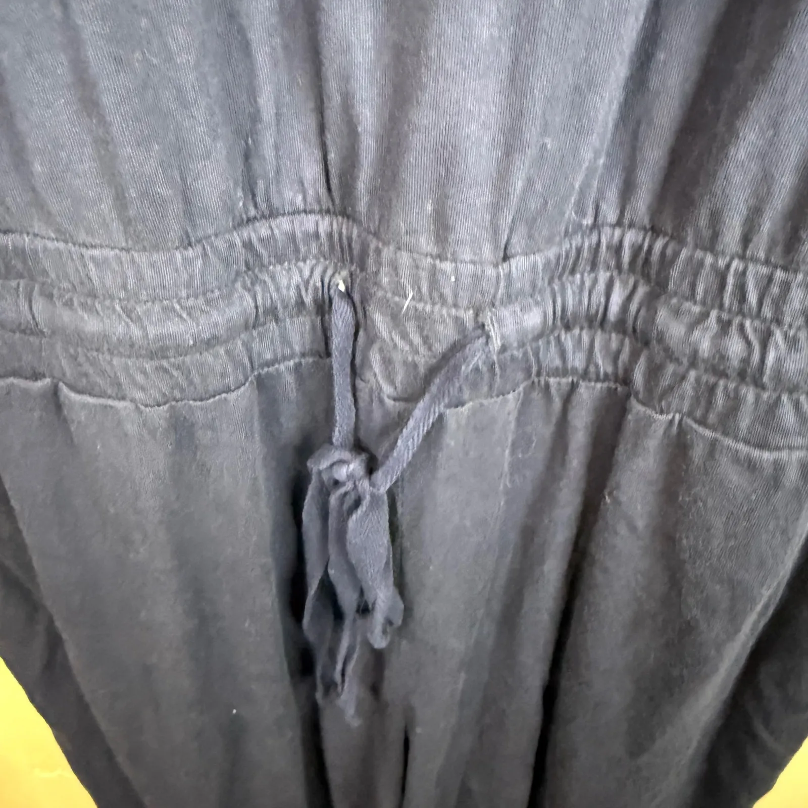 Michael‎ Stars Navy Blue Tank Style Wide Leg Jumpsuit Women's XL Comfy Stretchy - Image 3