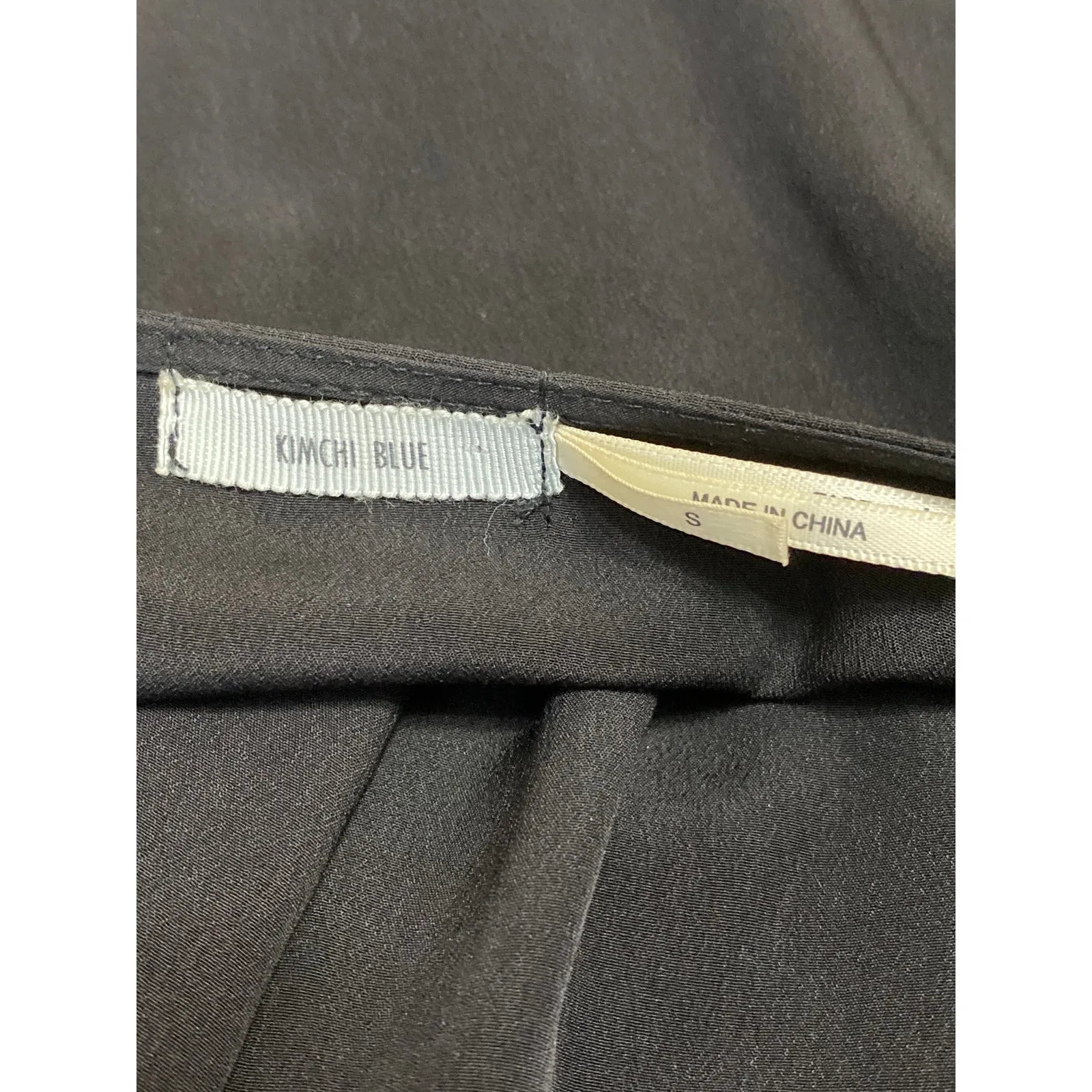 Urban Outfitters Kimchi Blue Black Cap Sleeve V-neck Wrap Jumpsuit Romper Size S - Image 3