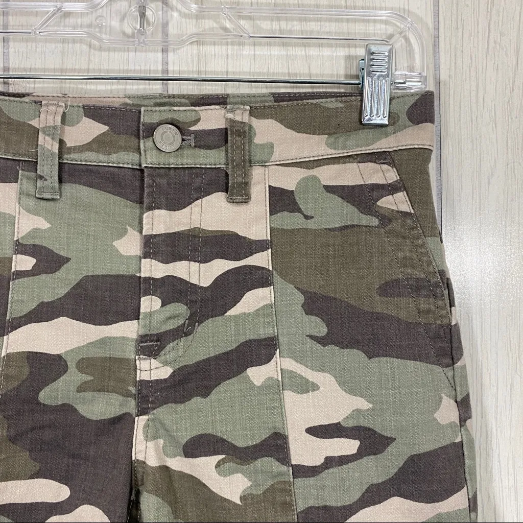 J. Crew Petite Vintage Straight Cargo Pant in Camo size 25P J7312 - Image 8