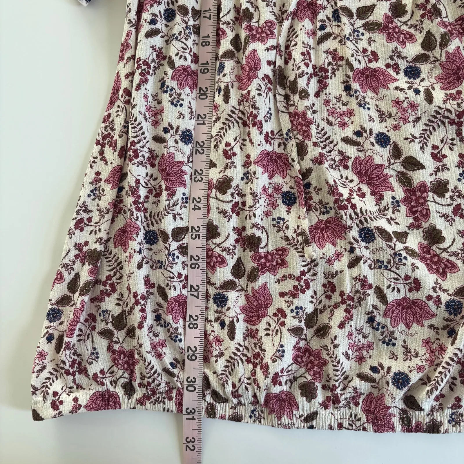 Torrid Crinkle Gauze Flutter Sleeve Top In Lovely Paisley Floral Dew Women’s 3X - Image 6