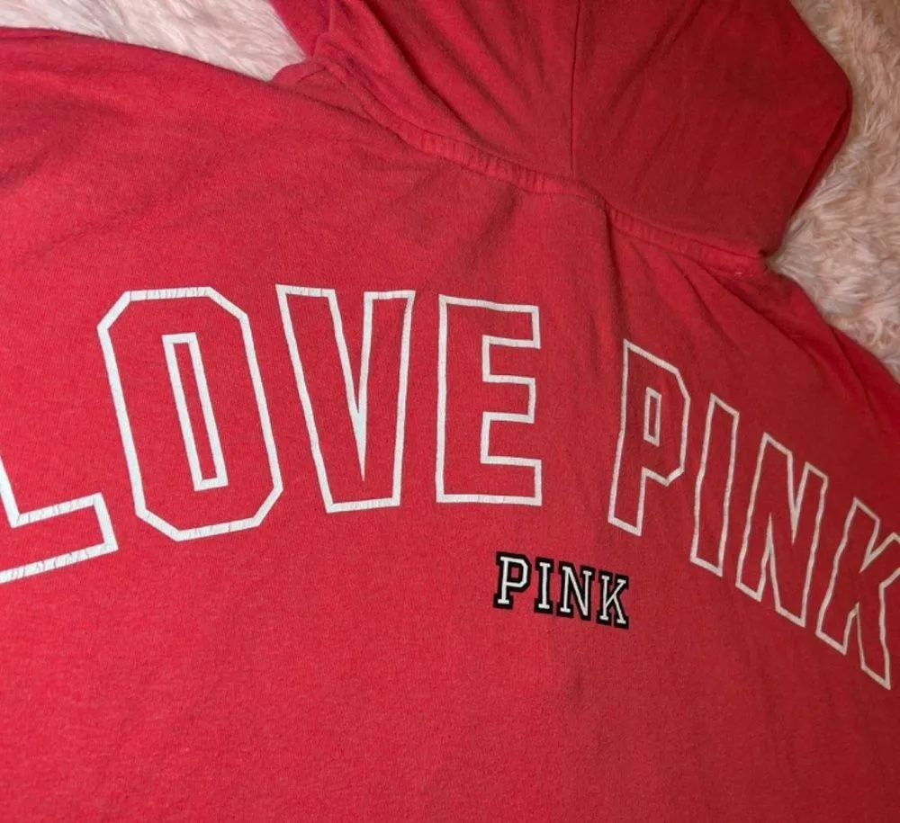 Pink PINK Victoria Secret hoodie - Image 5