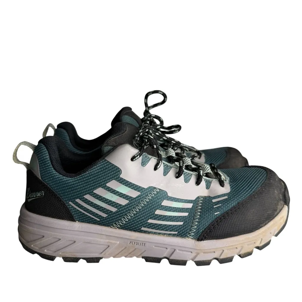 Danner Womens Run Time 3 Composite Toe Work Sneaker Boots Teal Mint 7.5 Black - Image 2