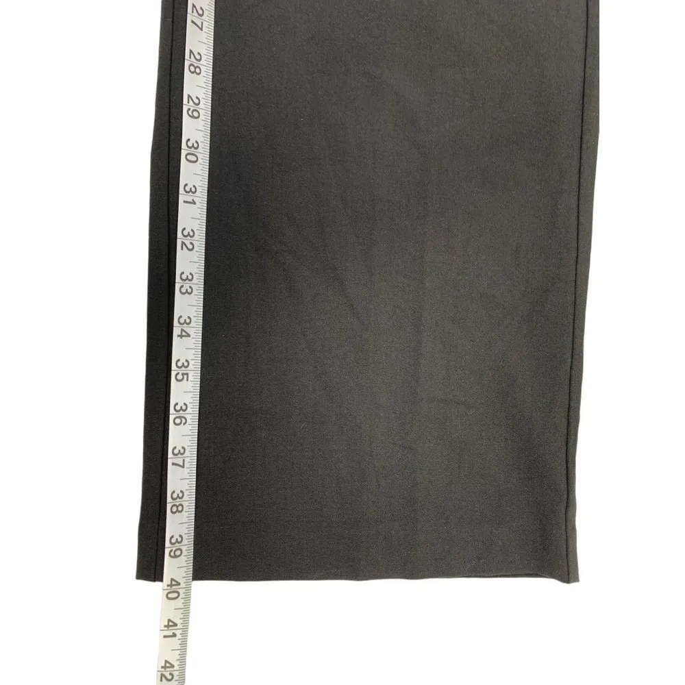 Daisy Fuentes Straight Leg Mid Rise Black Pants - Image 9