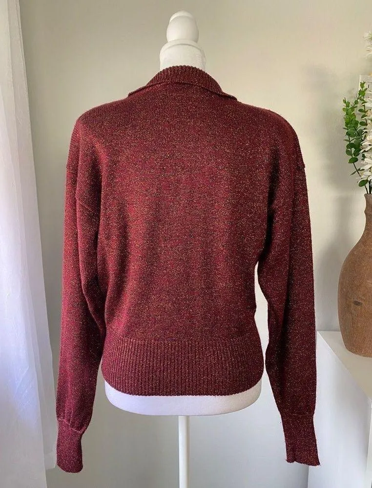 Liz Claiborne Vintage ‘90s Sparkly  Sweater - Image 3