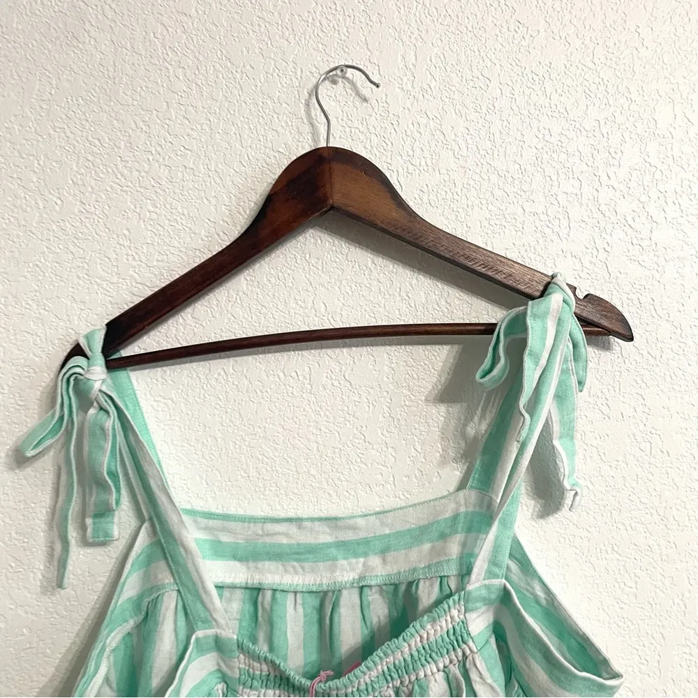NWT Stoney Clover Lane x Target Womens Tank Striped Green White Size XL - Image 5