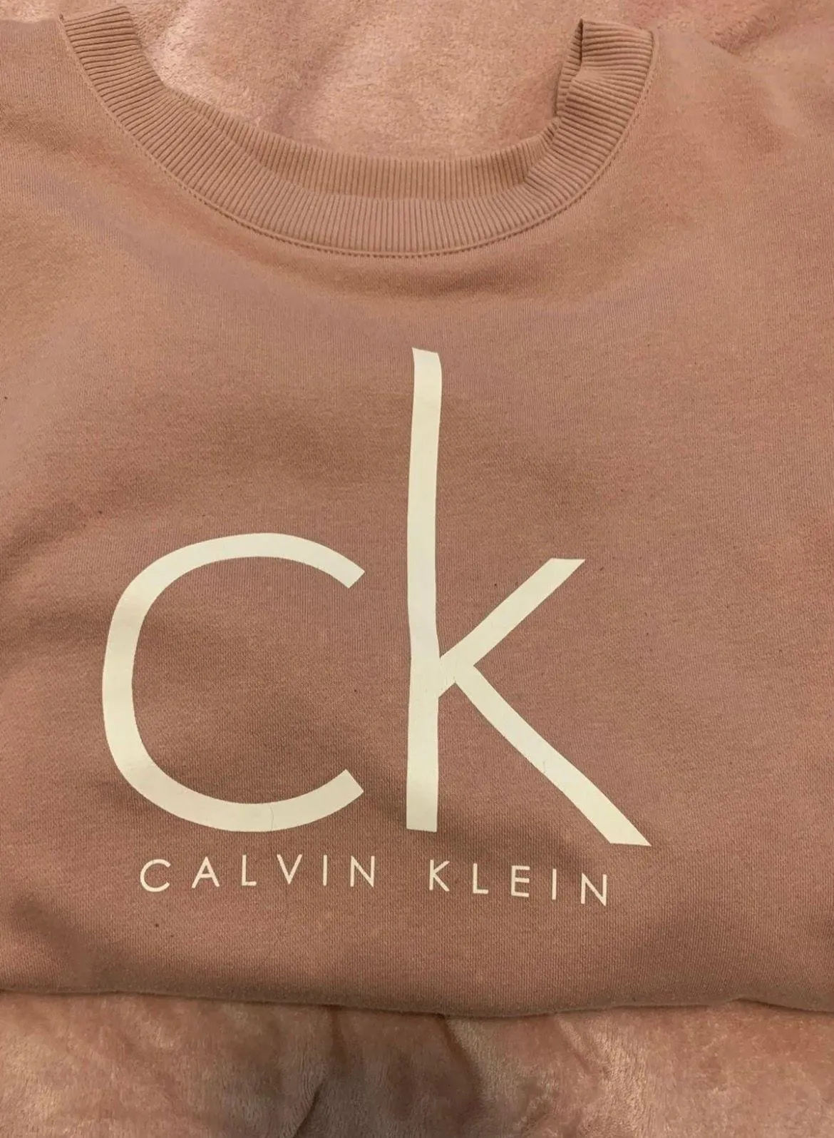 pink/nude sweatshirt - Image 2