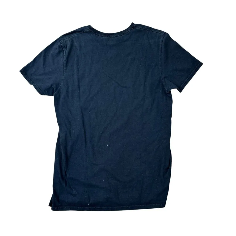 ACDC Rock Metal Band T-Shirt Women's Medium Black Short Sleeve Crew Neck - Image 3