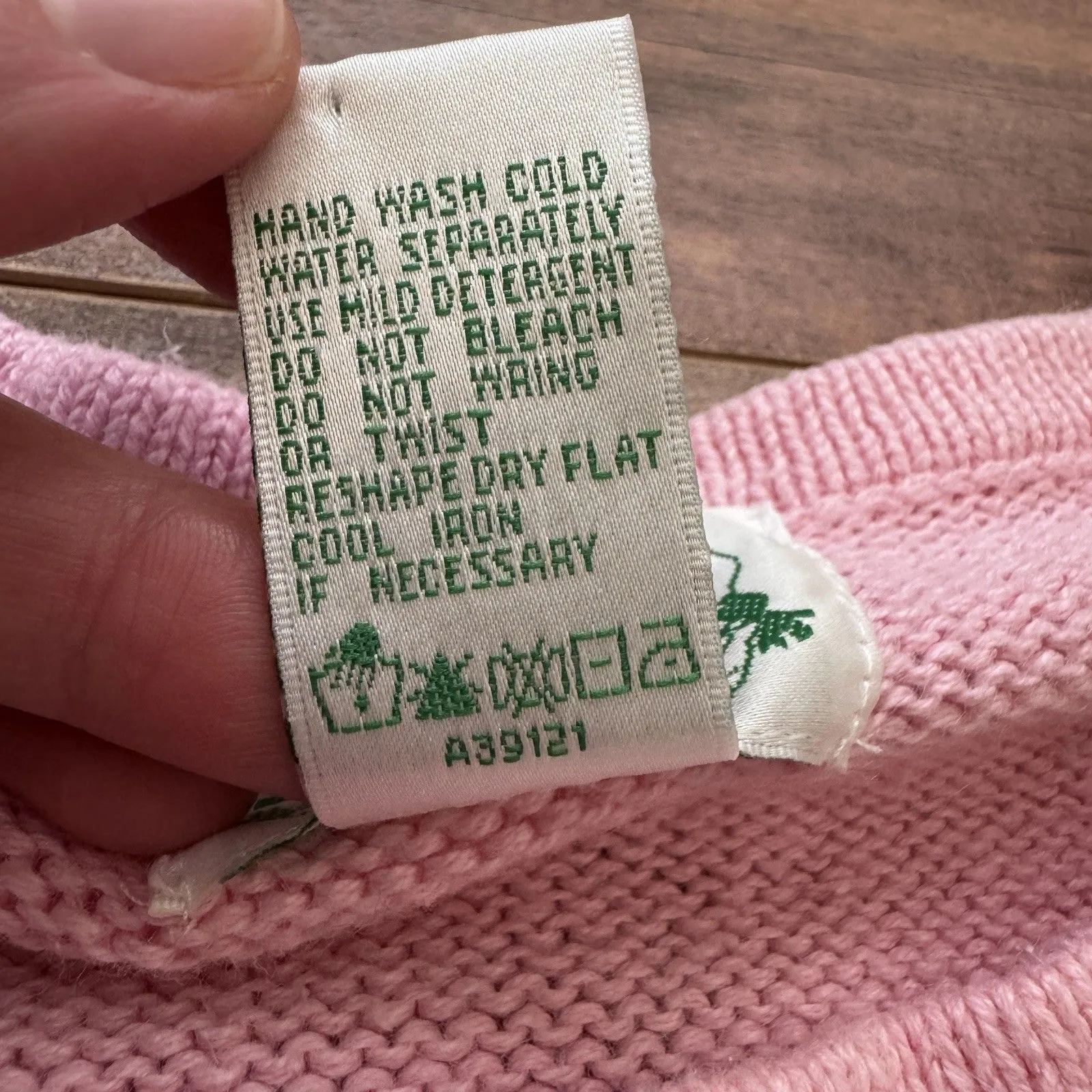 Vintage Quacker Factory Sweater 3XL Pink Easter Bunny Rabbit Cottagecore Grandma - Image 4