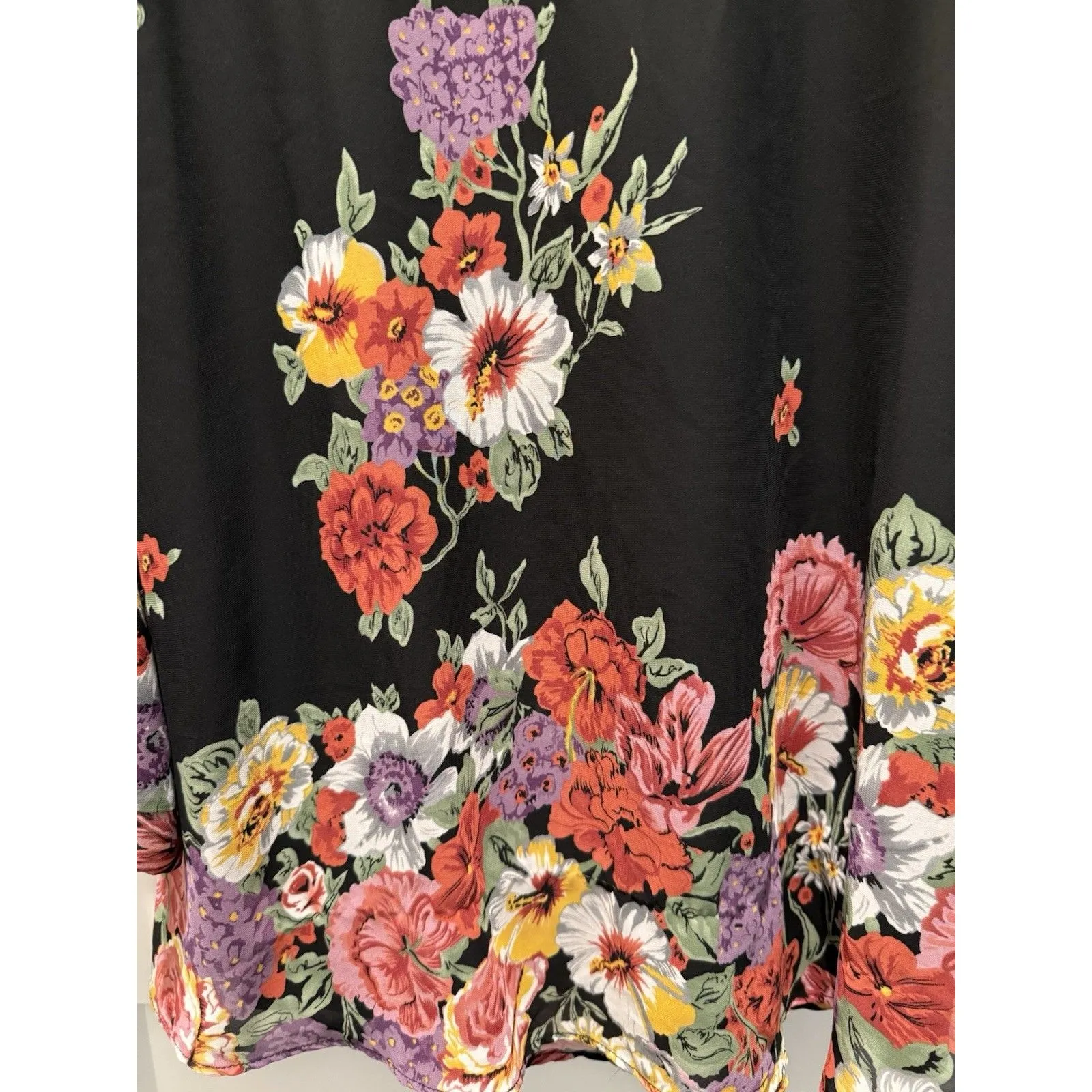 Show Me Your Mumu Bombshell Floral Shift Mini Dress Chiffon Scoop Back small S - Image 4