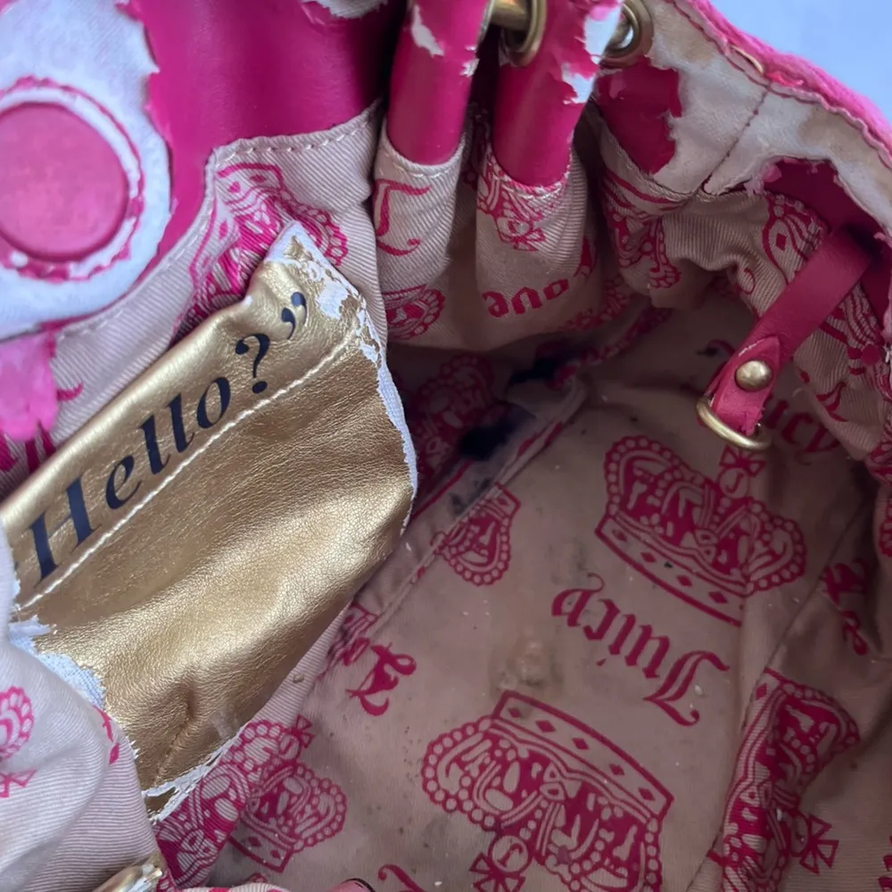 Juicy Couture Y2K Hot Pink Scotty Fairy "Once Upon a - Image 10