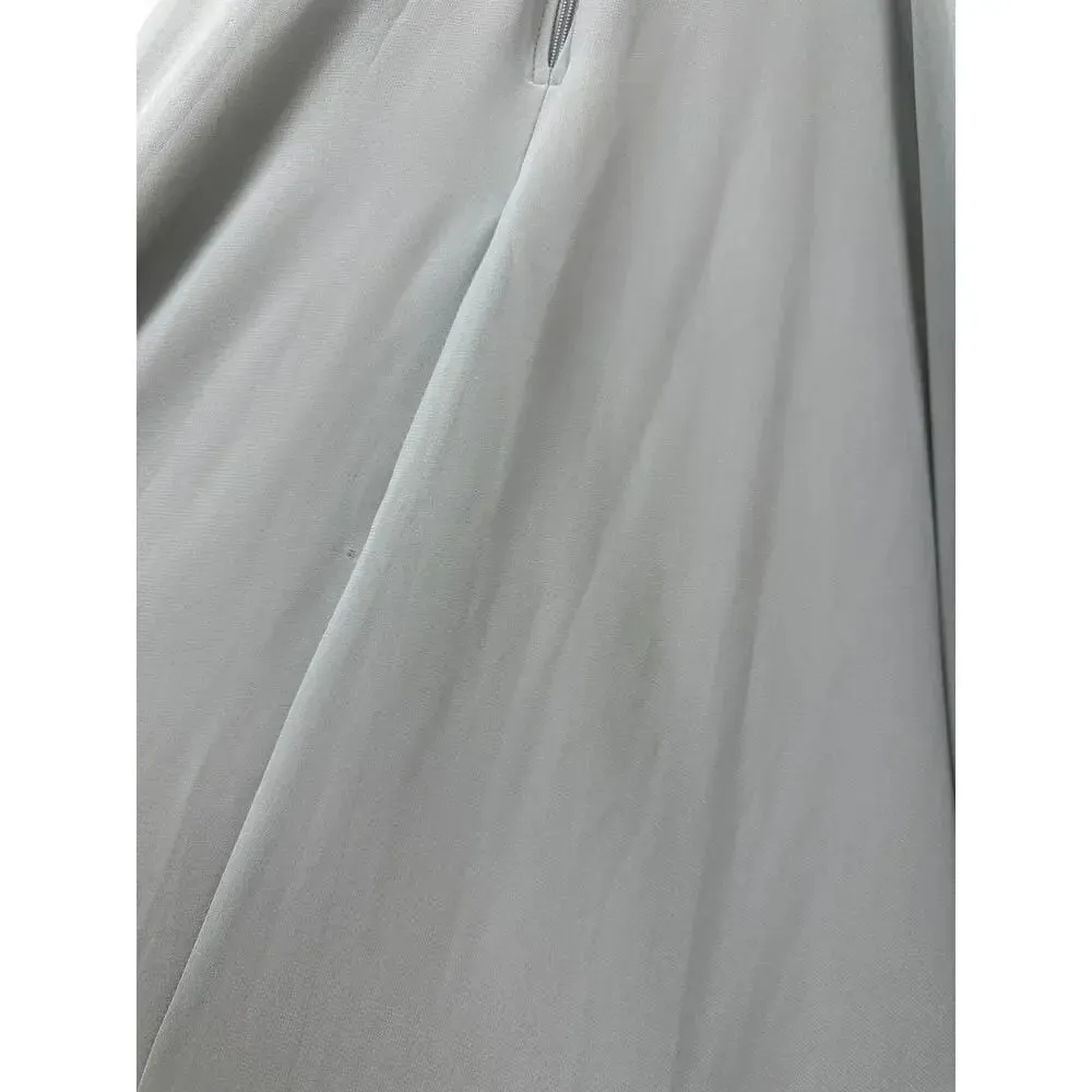 Birdy Grey Jules Dress Dove Gray Chiffon Maxi Formal Bridesmaid Medium NWT - Image 15