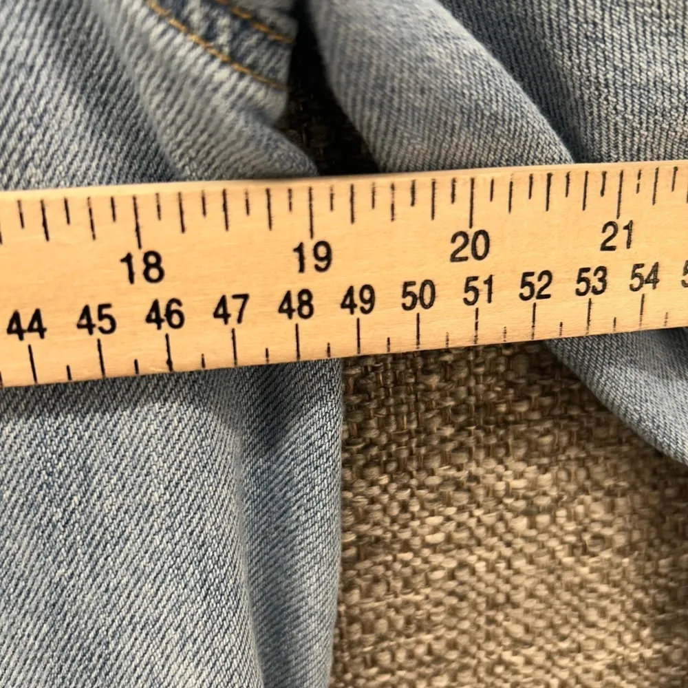 Gap‎ 1969 Denim Trucker Jacket Blue Medium - Image 5