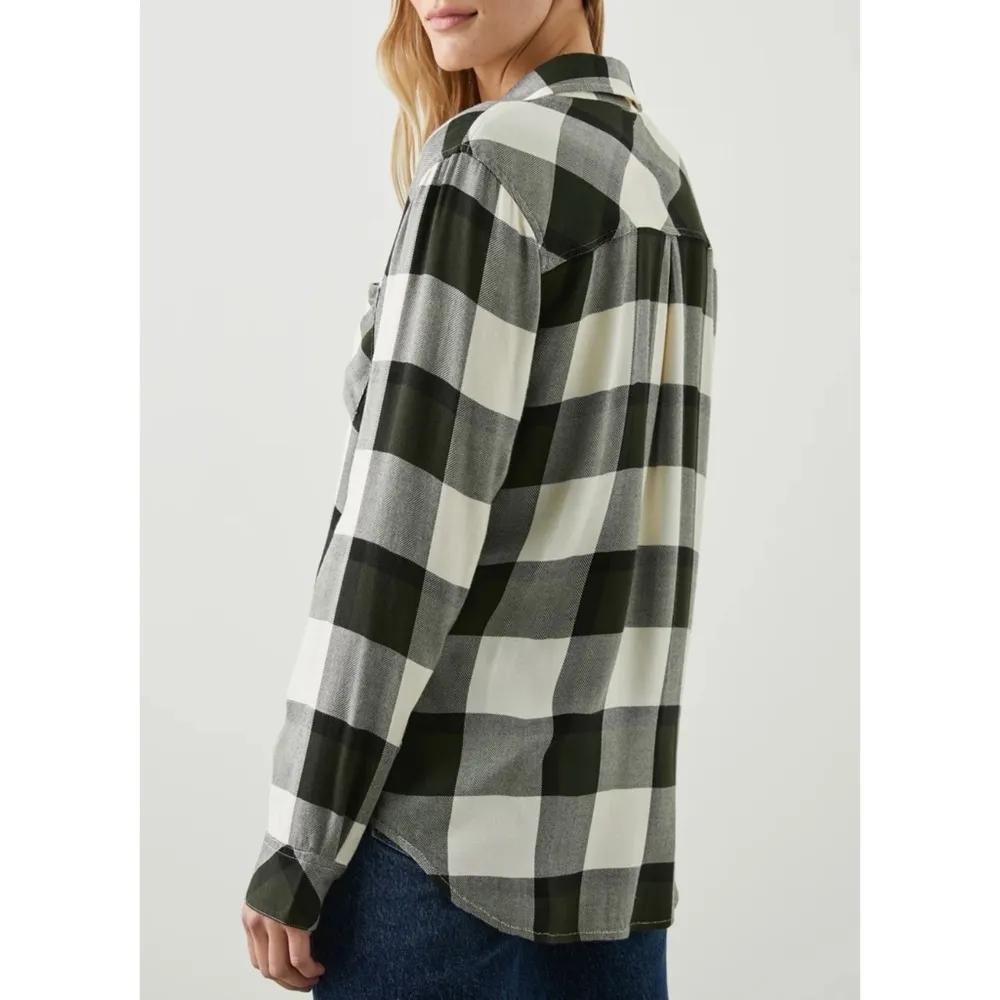 Rails Hunter Shirt Rosemary Onyx NEW - Image 3