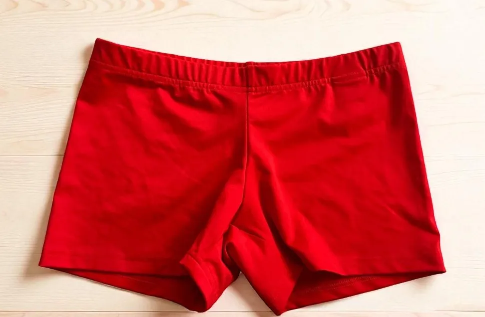 ADIDAS x Stella McCartney Orange Running Workout Shorts Size M Size M - Image 1