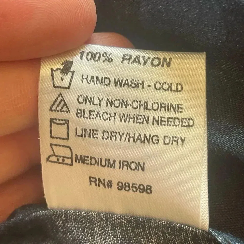 КОКO KNOT Navy Yellow Sunflowers Bovelty Print Boho Festival Cover Up #1643 Orange Size undefined - Image 6