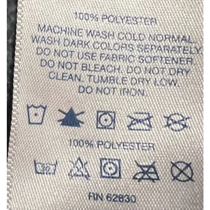 Lands’ End Men's‎ Gray Pullover 3/4 Quarter Zip Long Sleeve Size M Size M - Image 4