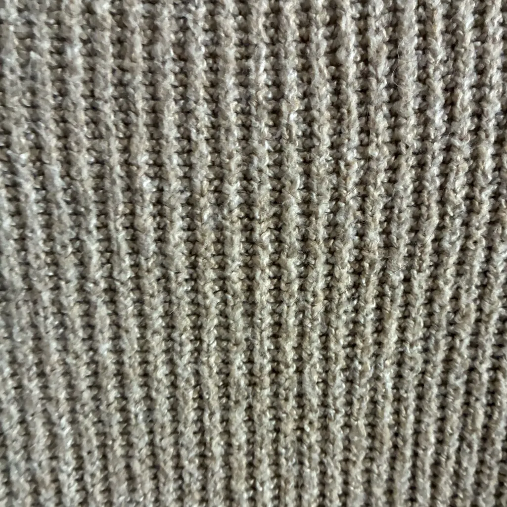 Zara Women's Elegant Beige Knit Cardigan Sweater S - Image 8