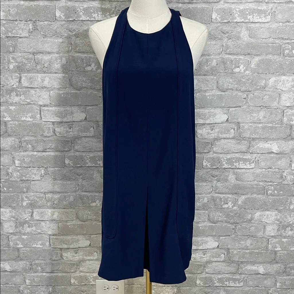Finders Keepers Navy Blue Mini Dress - Image 2