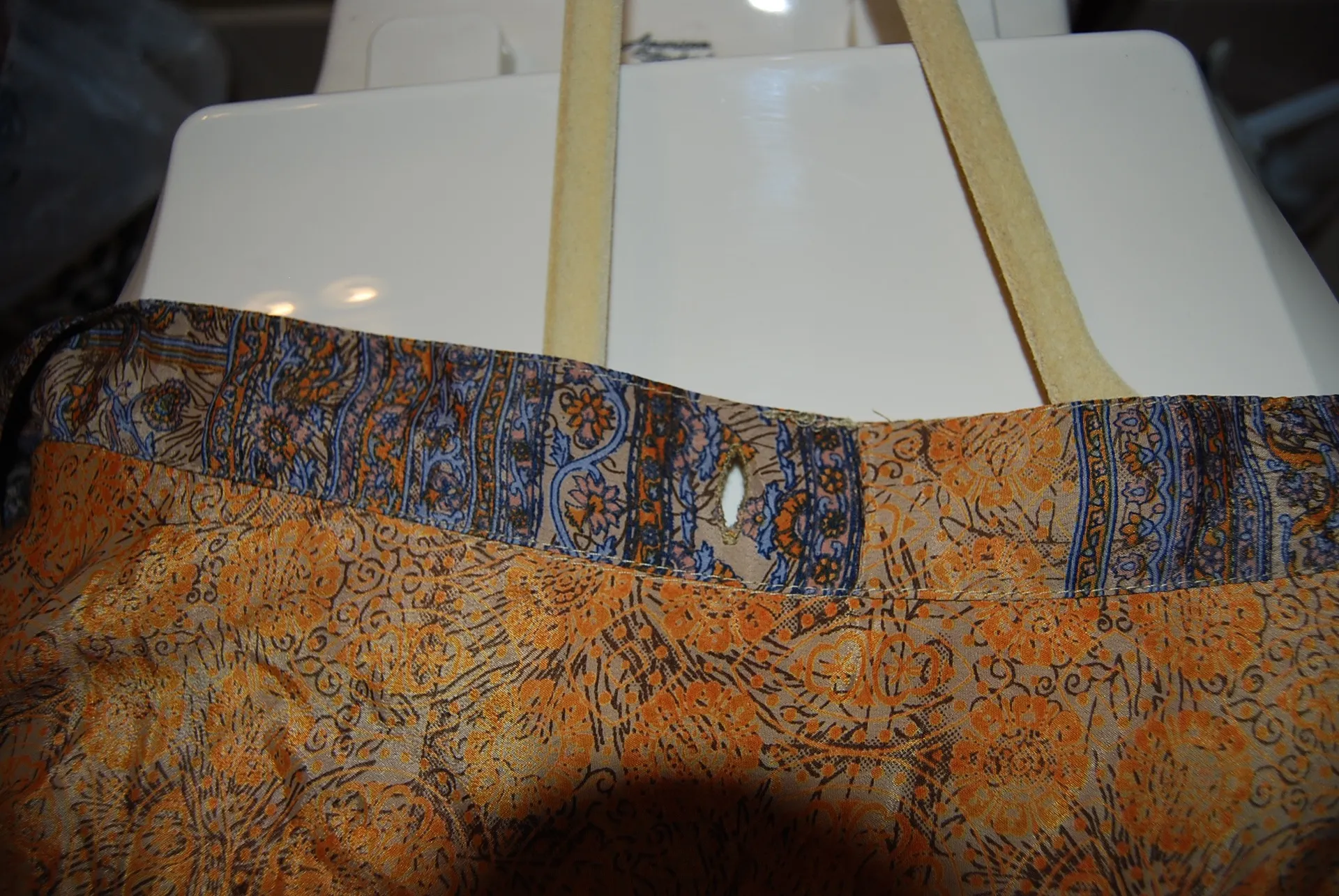 Pink, White And Green Reversible Multi-use Wrap/Skirt/Dress - Image 4