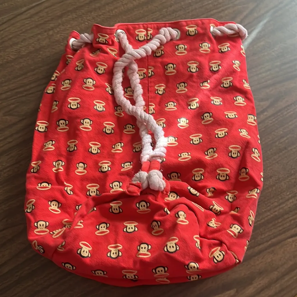 Paul Frank Monkey Red Tote Bag - Image 2