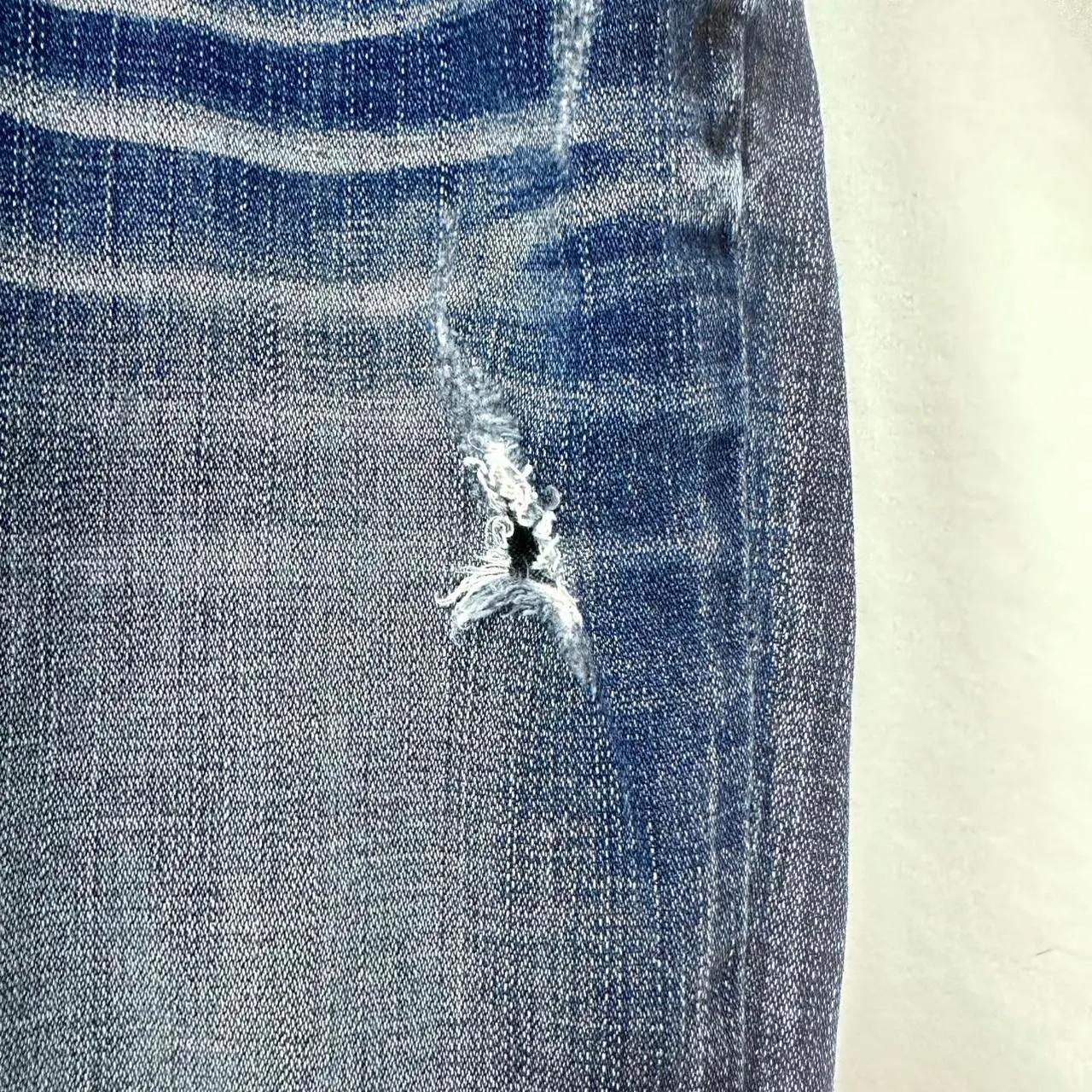 BKE 2000s Y2K Blue Denim Madison Low Rise Bootcut Flare Jeans Womens 31 Western - Image 8