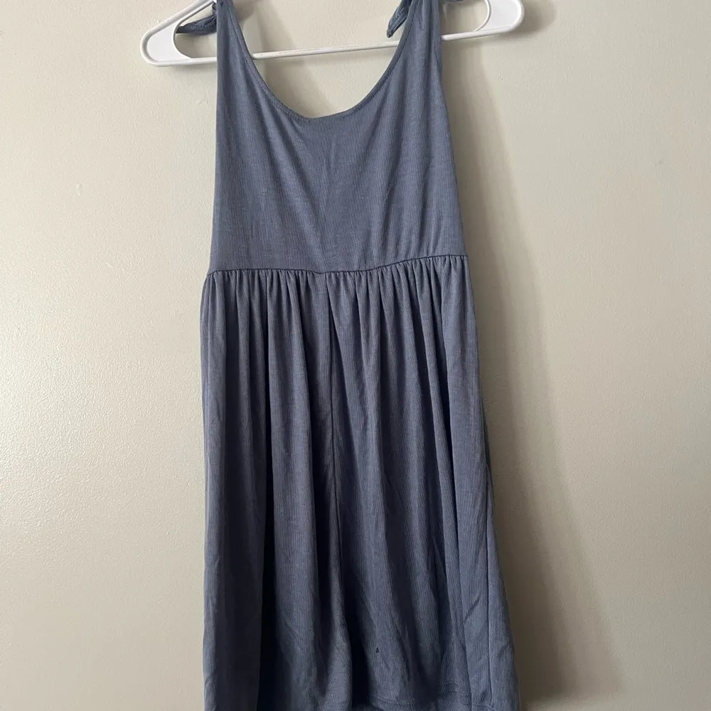 See You Monday Blue Mini Dress - Image 3