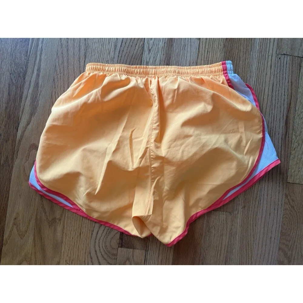 Nike Shorts Size S Tempo Neon Orange Dri-Fit 3” Running Athletic Workout - Image 2