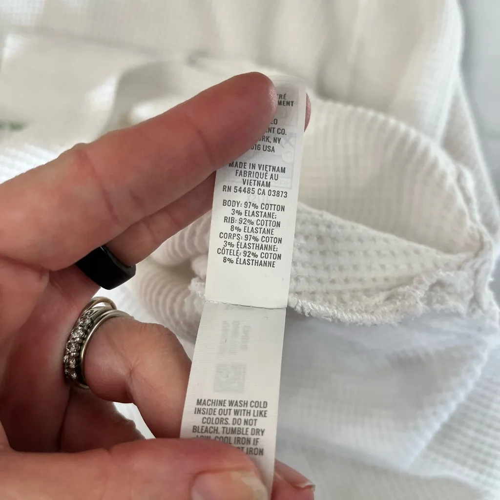 Aerie Offline LongSleeve Thermal The Great OutDoors logo shirt size XS - Image 3