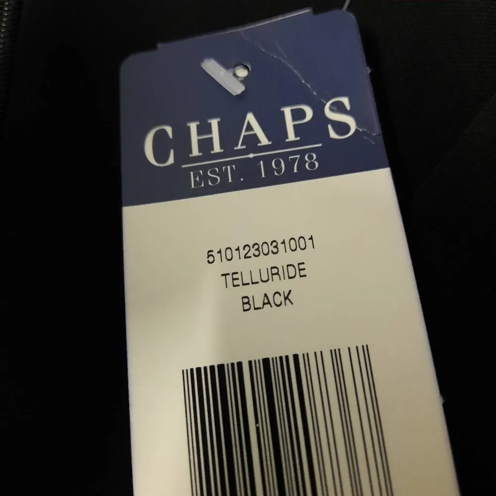 Chaps By Ralph Lauren Dress Womens Small Black Stretch Sleeveless Sequin - Image 6