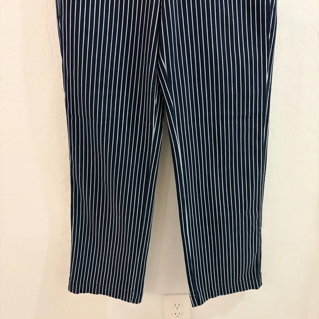 EUC Judy Blue Straight Fit High Rise Striped Jeans Size 9/29 - Image 6
