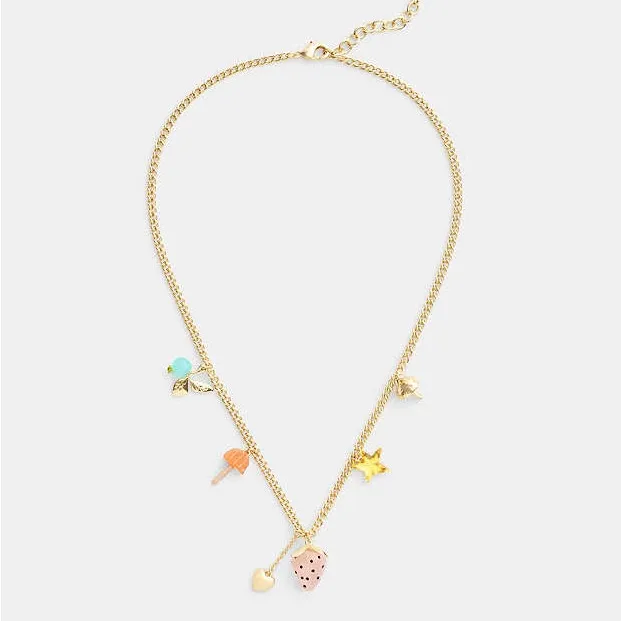 NWT Coach X Observed By Us Strawberry Heart Charm‎ Necklace - Image 7