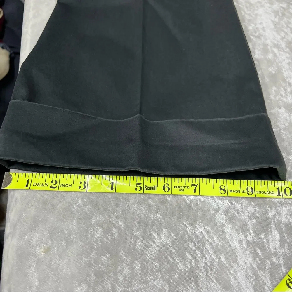 J.Crew stretch 4 regular city fit Back Pockets Dress chino Pants wide leg - Image 6