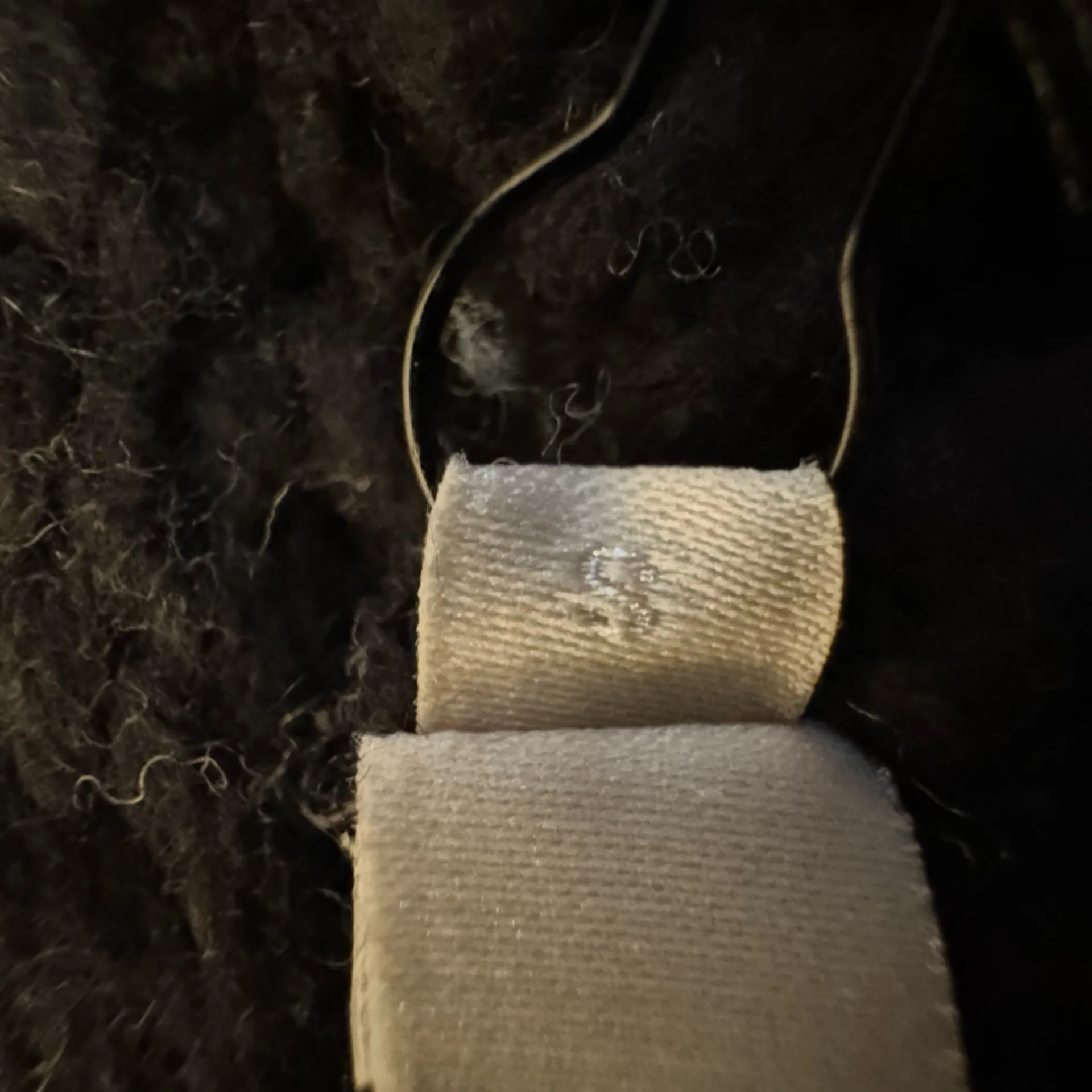 One Grey Day Colorblock Women’s Grey Blue Black Sweater Size Small - Image 9