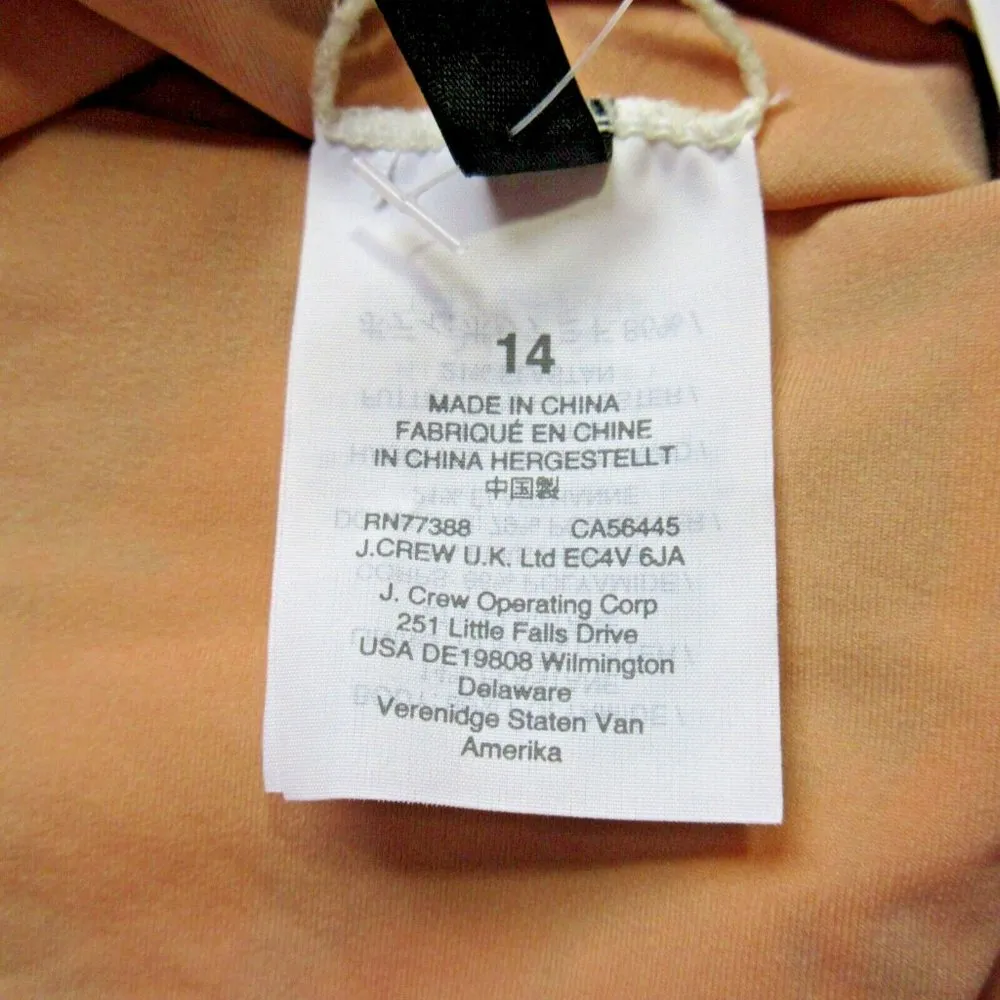 NWT J.Crew Rounded V-neck One-piece Swimsuit in Ratti® Safari Print 14 - Image 5