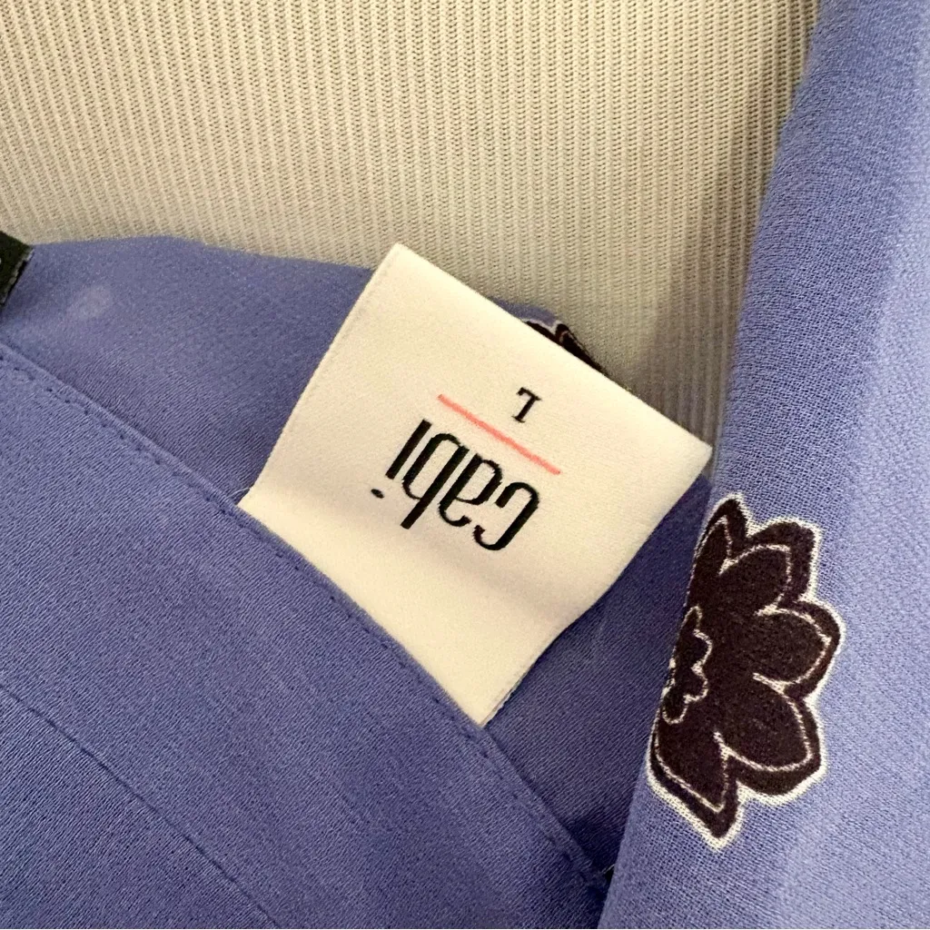 Cabi Vivid Violet Crossover Blouse* - Image 5