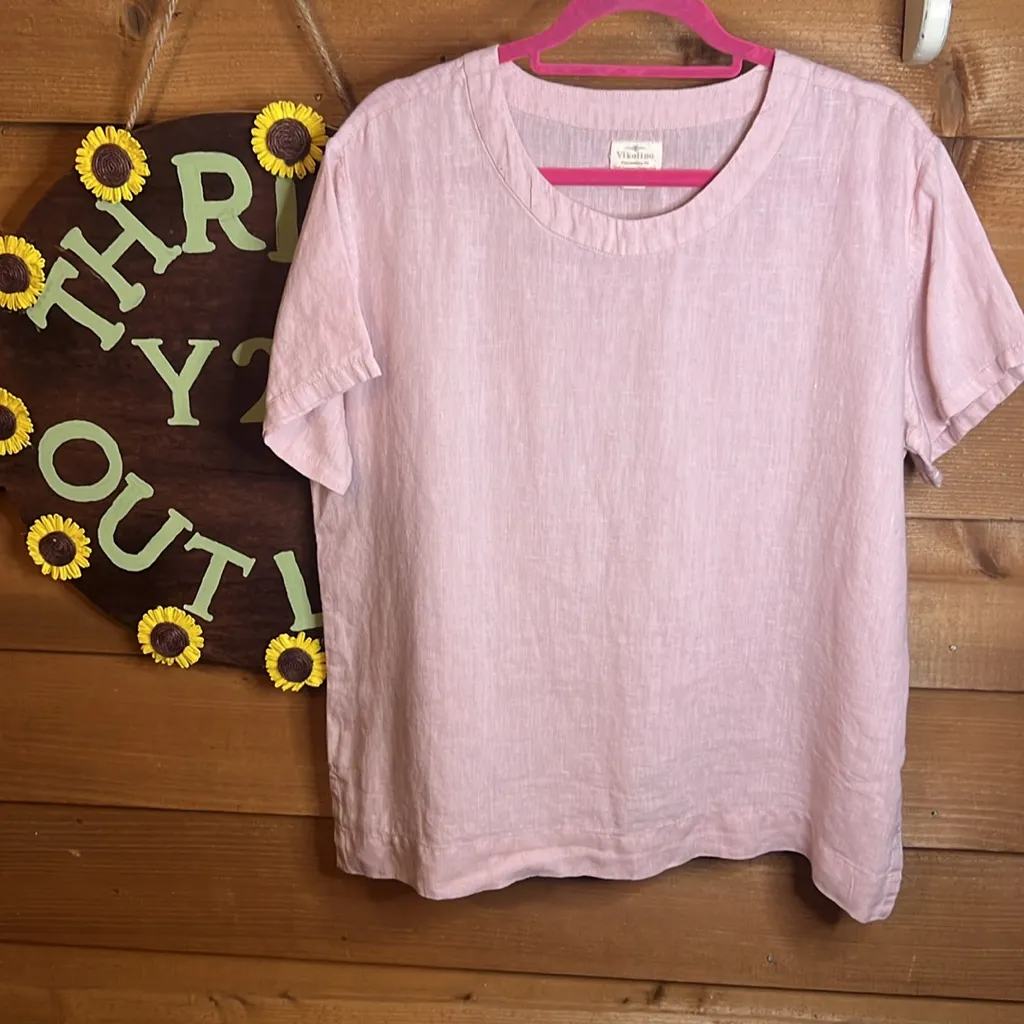 Vikolino ESSENTIAL LINEN TOP T - Image 4