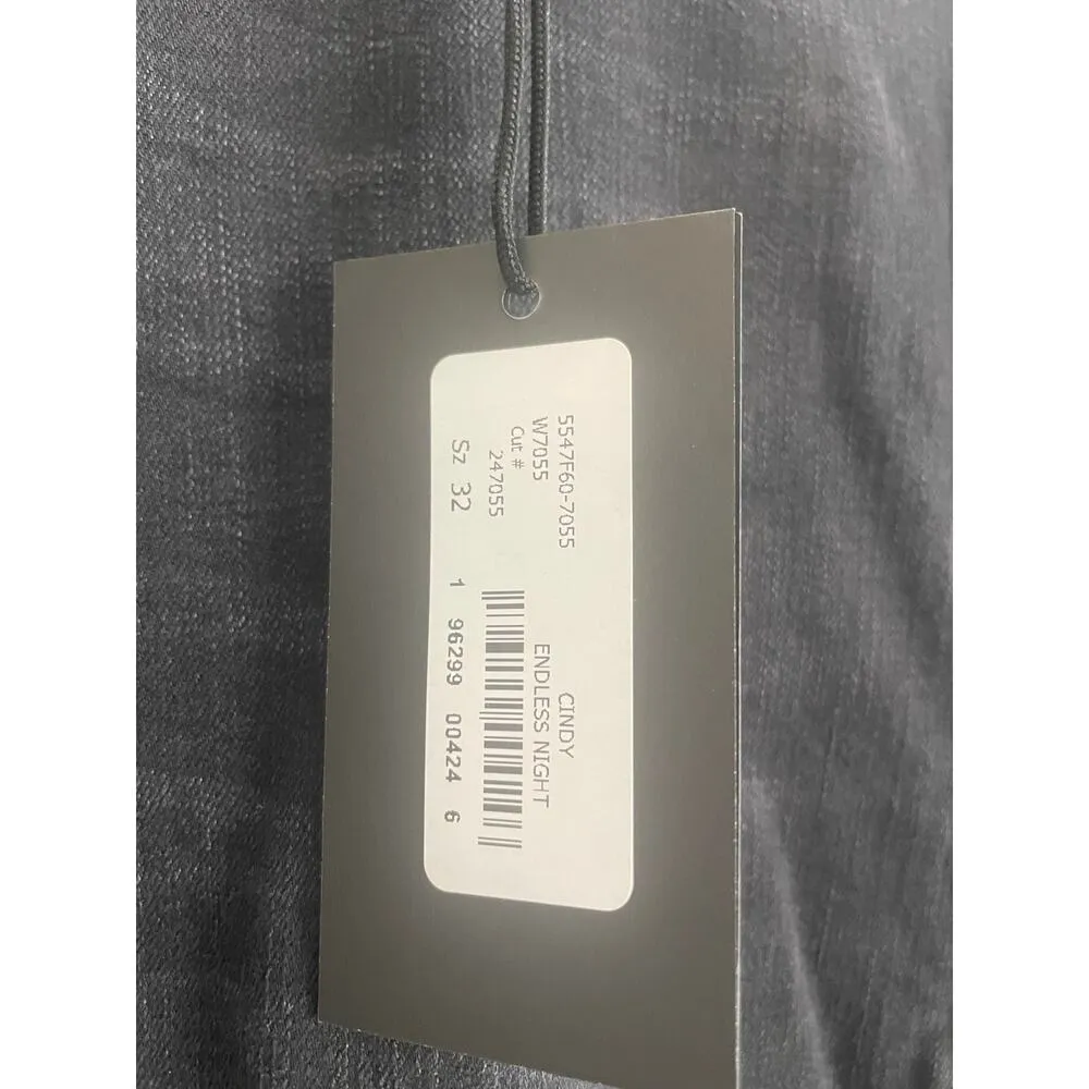 Paige Jeans, Cindy Endless Night High Rise, Vintage Transcend Straight Ankle A72 - Image 8